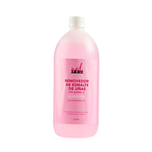 NAIL PRO QUITA ESMALTE ALMENDRA 1 Litro