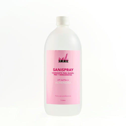 NAIL PRO SANISPRAY 1L ALMENDRA