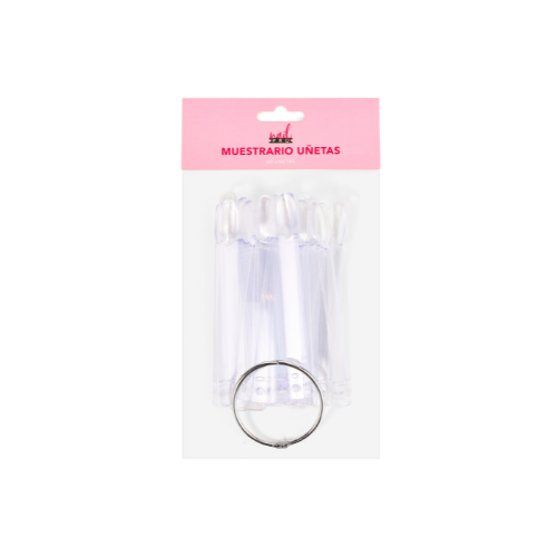 NAIL PRO Uñetas Ovaladas Transparentes