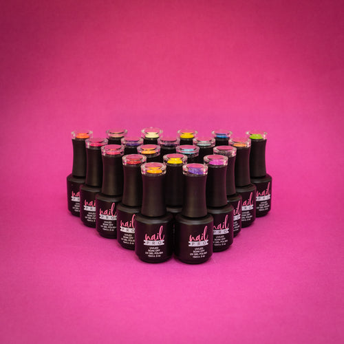 Pack Repo 20 Esmaltes permanentes Nail Pro + Despacho Gratis