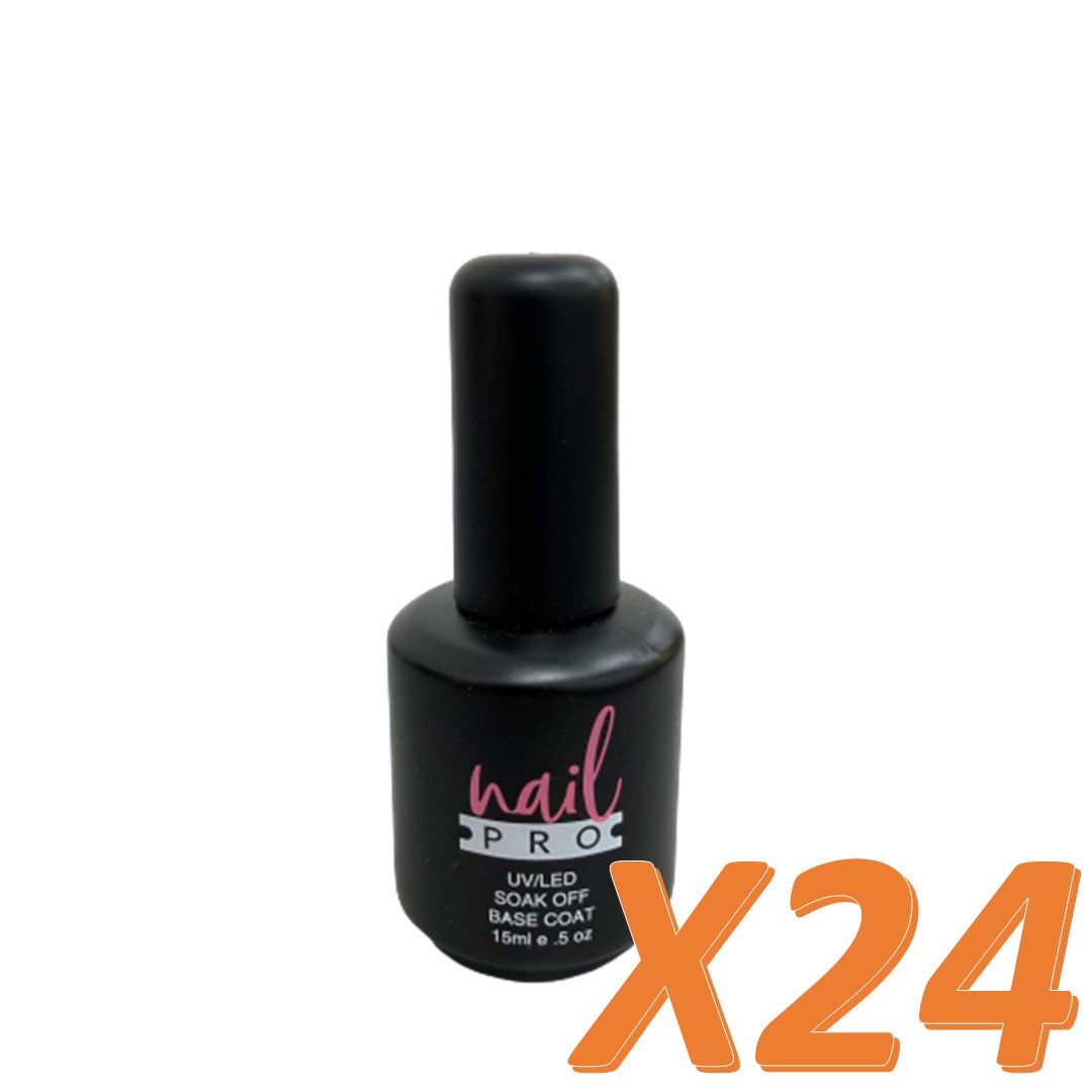 NailOutlet 24 Bases Nail Pro al Por Mayor Productos para Uñas