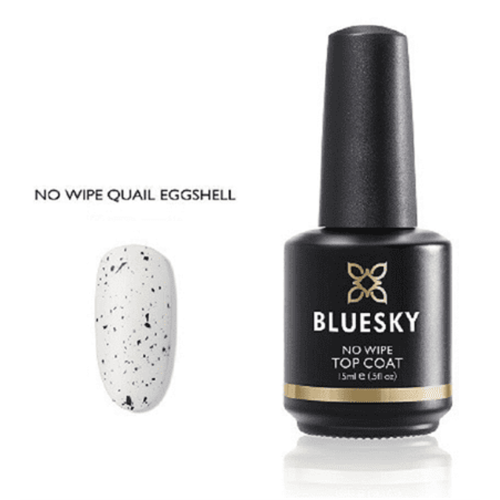 BLUESKY Esmalte gel - Top Coat No Wipe Quail Eggshell