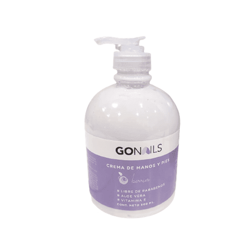 GO NAILS Crema de manos y pies 500ml - Berries
