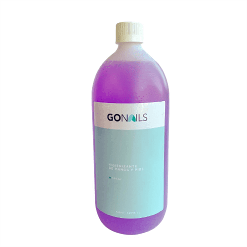 GO NAILS - HIGIENIZANTE MANOS Y PIES 1 LITRO