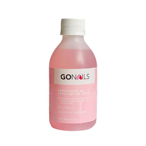 GO NAILS Removedor de esmaltes de uñas 250ml