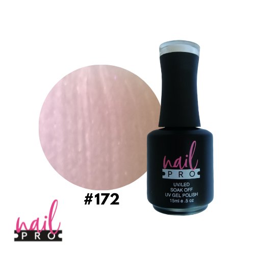 NAIL PRO Esmalte Permanente X120 (ex172) Rosa pálido perlado