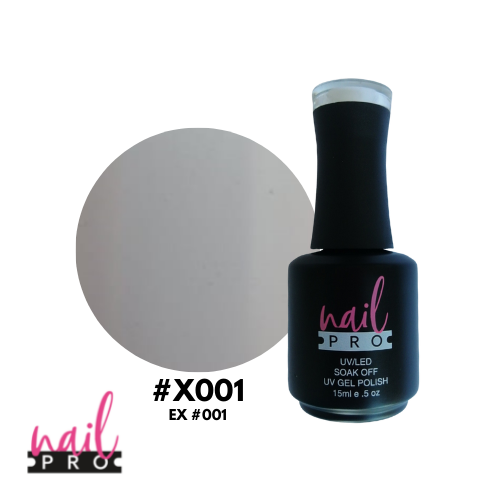 NAIL PRO Esmalte Permanente X001 (ex001) Blanco Tiza