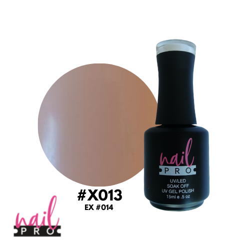 NAIL PRO Esmalte Permanente X013 (ex014) Color piel