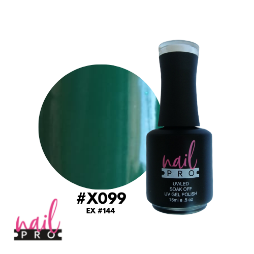 NAIL PRO Esmalte Permanente X099 (ex144) Verde