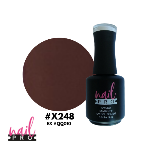 NAIL PRO Esmalte Permanente X248 (exQQ010) Café