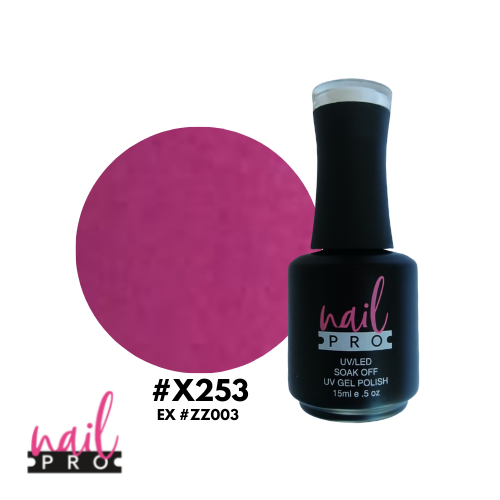 NAIL PRO Esmalte Permanente X253 (exZZ003) Orquidea