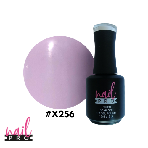 NAIL PRO Esmalte Permanente x256 Morado Pastel