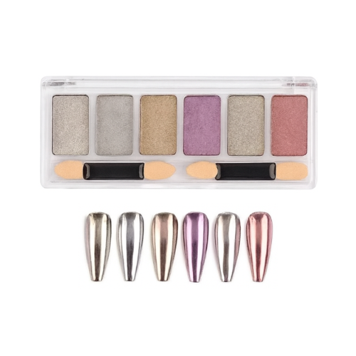 NAIL PRO PALETA POLVO - CROMADO