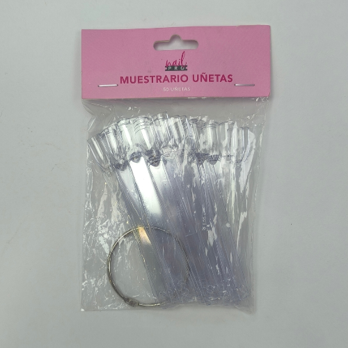 NAIL PRO Uñetas Cuadradas Transparentes