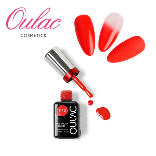 OULAC MASTER Esmalte Permanente DS012 Rojo anaranjado
