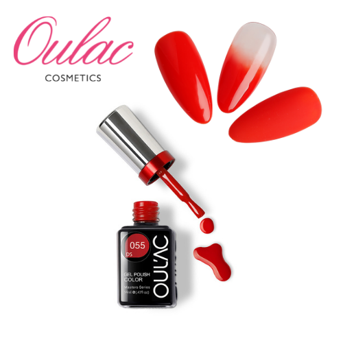 OULAC MASTER Esmalte Permanente DS055 Rojo Intenso