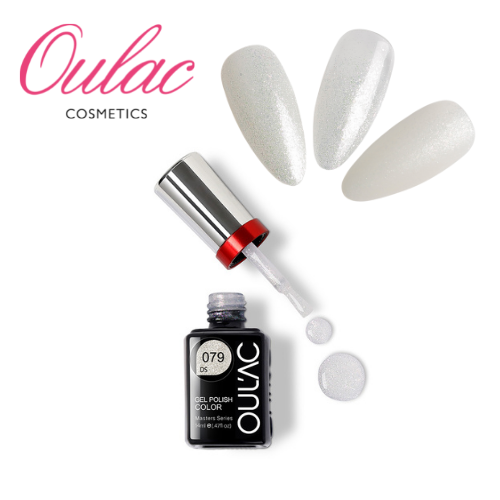 OULAC MASTER Esmalte Permanente DS079 Glitter Traslúcido