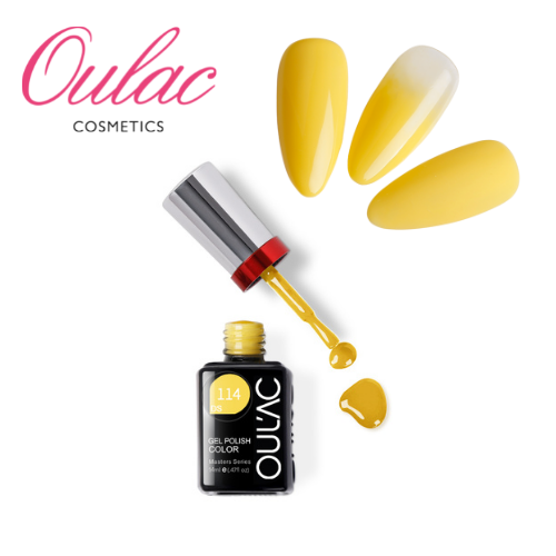 OULAC MASTER Esmalte Permanente DS114 Amarillo Pastel