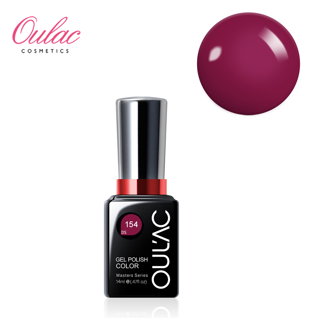 OULAC MASTER Esmalte Permanente DS154 Burdeo Fucsia