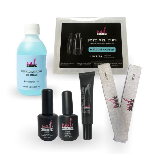 Kit Inicio Soft Gel Nail Pro